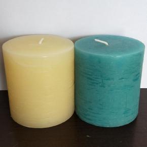 Pillar candle with different color and size 