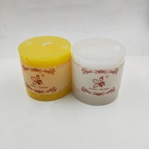 Pillar candle with different color and size  