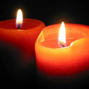 Pillar candle with different color and size  