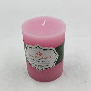 Pillar candle with different color and size  